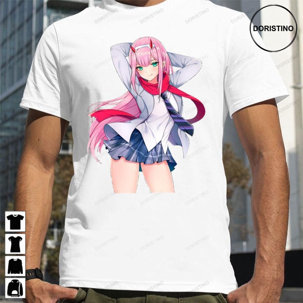 Dancing Girl Zero Two Darling In The Franxx Awesome Shirts